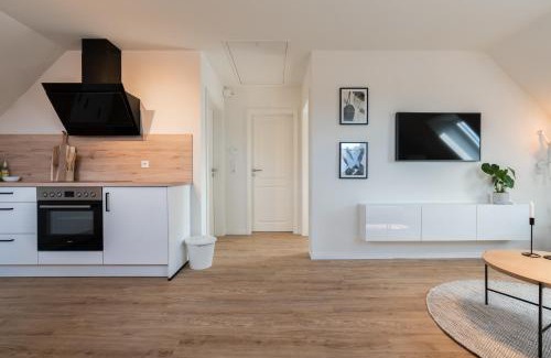 Mildstedt Apartamento | Küstenbutze im modernen Style mit Balkon