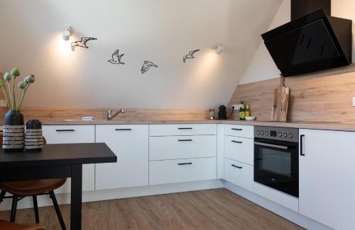 Mildstedt Apartamento | Küstenbutze im modernen Style mit Balkon