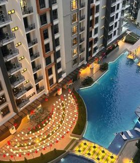 Penampang Apartamento | K AVENUE DELUXE 2 queen studio