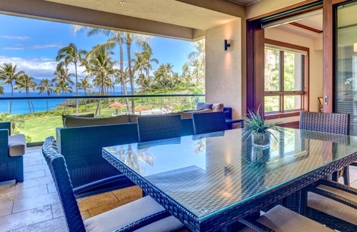 Montage Kapalua Bay Apartamento | K B M Resorts: Palapala at Montage Kapalua Bay, Stunning 3500 Sqft 3 Bedrooms, 3.5 Bathrooms, Ocean Front Resort, Includes Rental Car!