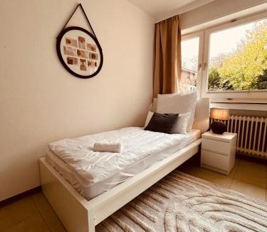 Mettingen Apartamento | K20 XXL I 180m2 I Terrasse I BBQ I 7 Zimmer I 3 Bäder