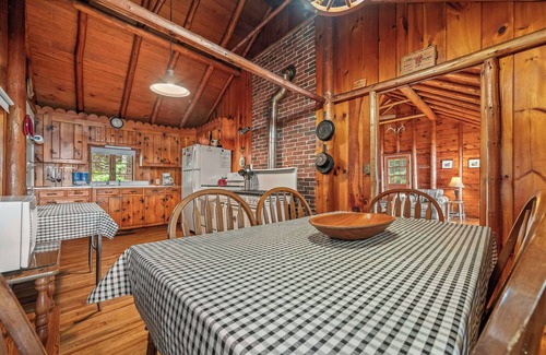 Rangeley Casa | Kadel: esta casa de troncos de Maine en el lago Mooselookmeguntic está llena de encanto rústico