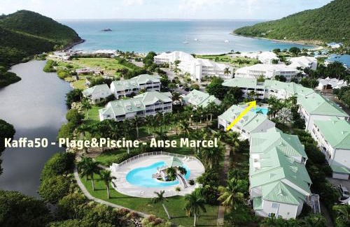 Anse Marcel Apartamento | Kaffa50 - Plage & 3Piscines - Anse Marcel