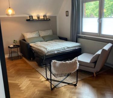 Soltau Apartamento | Kaffee, Klima, Klappsessel - Zentrale FeWo für 5 Gäste, Nähe Bahnhof