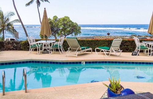 Kahaluu Bay Condominio | Kahaluu Bay Al otro lado de la playa de Snorkel - Impresionante vista al mar