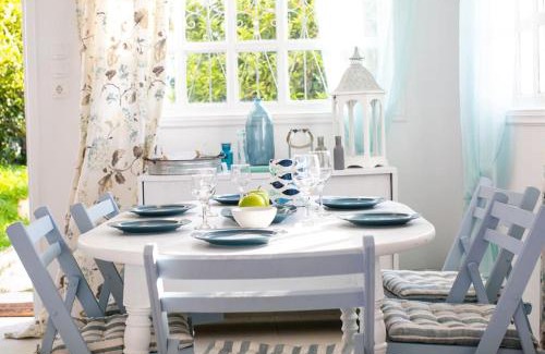 Agii Apostoli Casa | Kalamos sea view villa Beach walking distance