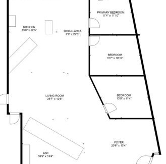 South Range Apartamento | Kaleva East & Goose's Hall