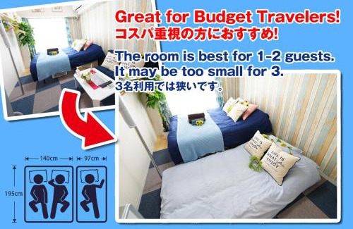 Kameari Apartamento | Kameari 1103 Budget Stay High Floor Near Station Mall Disney Access