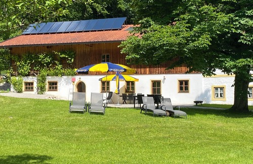 Aschau im Chiemgau Apartamento | "Kampenwand" Apartamento II °, 56 metros cuadrados, dormitorio adicional, sala de estar / dormitorio y balcón °