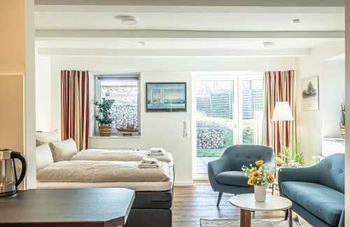 Harrislee Apartamento | Kapitänshaus Niehuus fewo1846 - Webleinstek - moderne Wohnung mit Terrasse auf parkähnlichem Grundstück