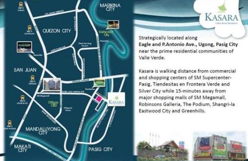 Ugong Apartamento | Kasara Urban Resort 1BR Condo