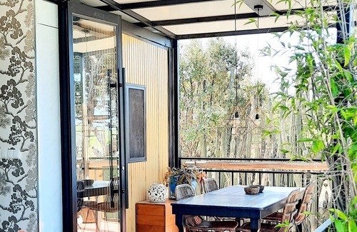Rincon Cabaña | Kasita di Bientu, unique stylish accommodation that offers a breath of fresh air