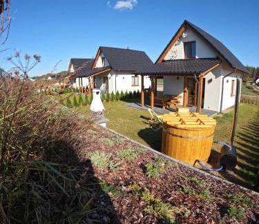 Tuchomie Casa | Kaszubska Osada Domki z Balią