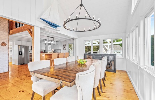 Katama Casa | Katama Retreat with Pool, Hot Tub & Coastal Luxury Near South Beach