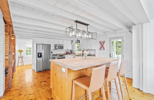Katama Casa | Katama Retreat with Pool, Hot Tub & Coastal Luxury Near South Beach