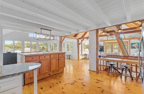 Katama Casa | Katama Retreat with Pool, Hot Tub & Coastal Luxury Near South Beach