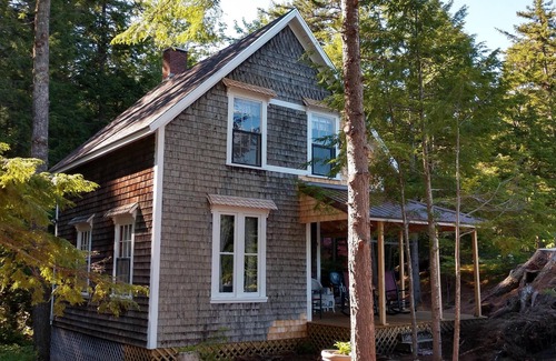 Lucerne-in-Maine Casa | Casa de Kay - casa de campo rústico de Maine junto al lago