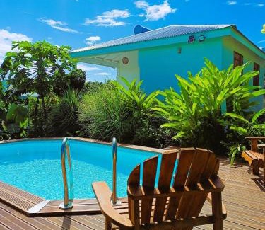 Anse-Bertrand Casa | Kaz a Klemence Gite creole avec piscine et table dhotes a Anse Bertrand