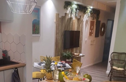 Riviere-Sens Apartamento | KAZ A SOLEY - Cozy Apartment 50m2 Terrace Sea View - Beach at 200m