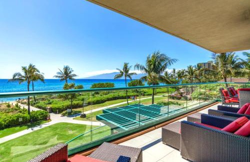 Honokowai Apartamento | KBM Resorts FREE CAR Honua Kai Hokulani Oceanfront 6-Bedroom Condo Private BBQ on Balcony HKH-20103