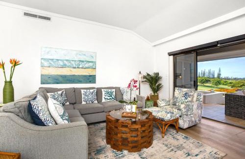 Kapalua Apartamento | KBM Resorts Spacious 5-Bedroom Kapalua Golf Collection Multi Unit Listing Same Floor Golf Course Views 3 Free Rental Cars KGV-19P2P3T1