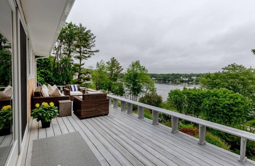 Bath Casa | Kennebec River House -- Sweeping River Views and Hiking Trails