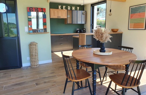 Kerlouan Casa | Ker-Ny direct beach access, feet in the water, 4 people