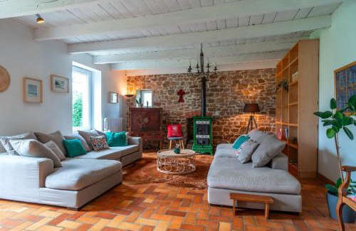 Quimperle Casa | Kerfeunteun - Grande maison à 15min de la plage