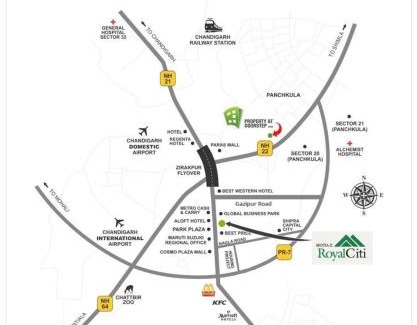 Zirakpur Apartamento | Keshav Kunj Apartment