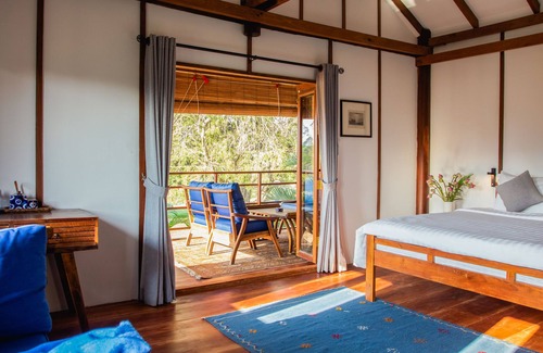 Kampot Hotel | Habitación de la casa del barco
