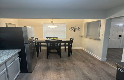 Sanger Casa | Kick back and relax in this cozy, stylish space.