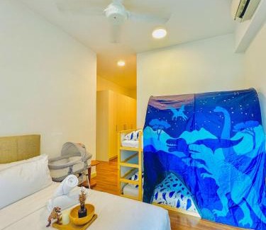 Medini Apartamento | KidsVille Slide LoftPlay Safari, Afiniti I 5mins Walk to Legoland JB, Johor Bahru, Malaysia