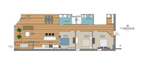 Shelby Park Apartamento | KING First Floor Sleep8 4Beds 2BA Swepson Escape