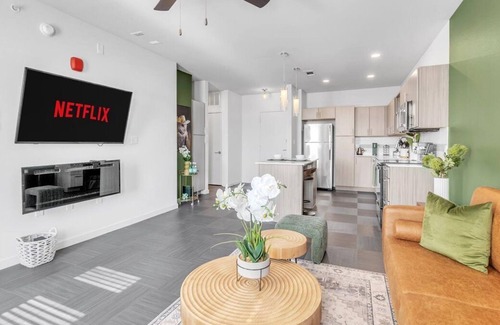 Rogers Apartamento | King|Pool|Gym|BBQ|Fitness|Dog Park|Game Room