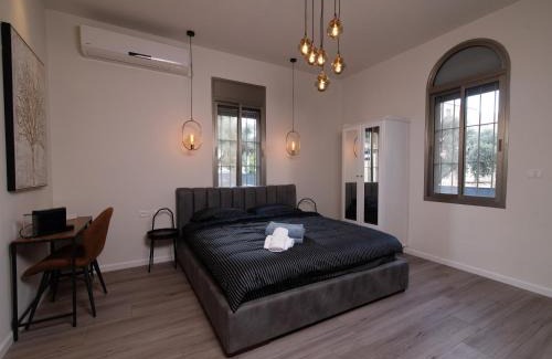 Haifa Apartamento | King's bed - Stay Royal and Stylish Bahai's Garden