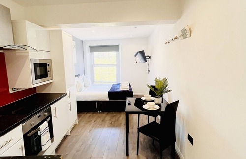 Barbican Apartamento | Estudio-Apartamento-Baño con ducha-King Double