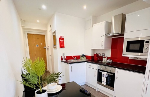 Barbican Apartamento | Estudio-Apartamento-Baño con ducha-King Double