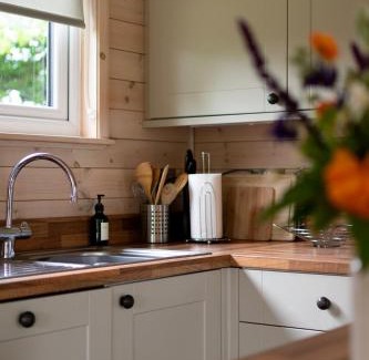 West Tanfield Chalet De Esquí | Kingfisher Lodge Riverdale