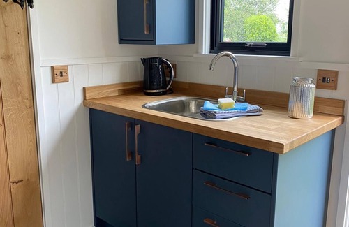 Ely Cabina | Kingfisher - Luxury Shepherd's Hut with Private Hot Tub