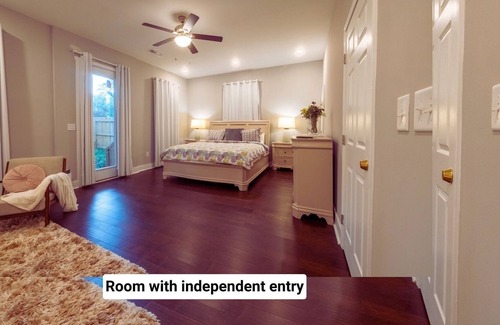 Lithonia Casa | Habitación y baño con entrada independiente en el centro de Lithonia en Hwy 20