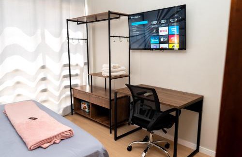 Sudoeste e Octogonal Apartamento | KIT Ipê Rosa -121- Sudoeste - Melhor Custo Benefício - Até 4 pessoas