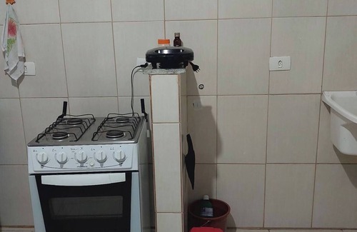 Maringa Apartamento | Kit net 07 Camila space 1 double bed 2 singles.