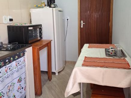 Capao Bonito Casa | Kitnet com ar condicionado e banheiro externo
