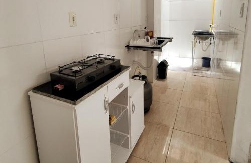Serrinha Apartamento | Kitnet Com Ar Condicionado na Manoel Novais