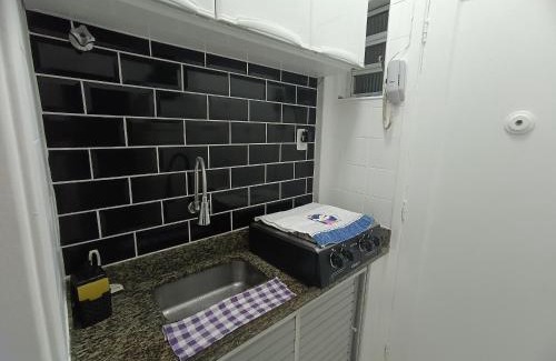 Embare Apartamento | Kitnet na Praia do Embare em Santos