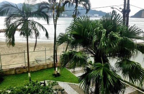 Sao Vicente Apartamento | Kitnet pé na areia Praia Milionários