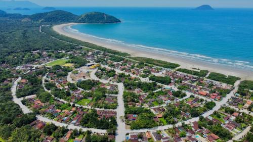 Boraceia Casa | Kitnet Superior com Vista para o Mar