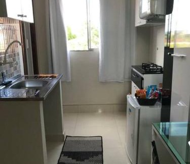 Vila Regina Apartamento | Kitnet207 centro, com linda vista janela, tv smart