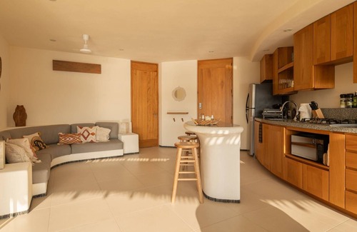 Playa la Madera Villa | Villa minimalista de 1hab frente a La Madera (KK 101)