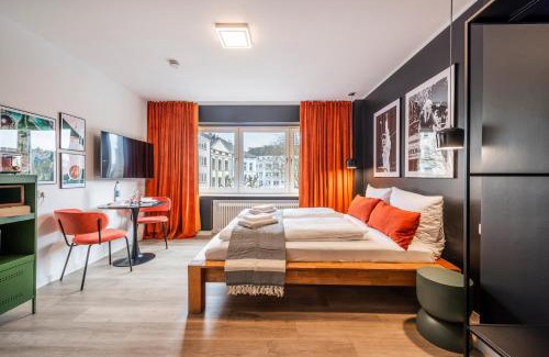Aachen Apartamento | Klassen Stay - Design Apartments direkt am HBF Aachen